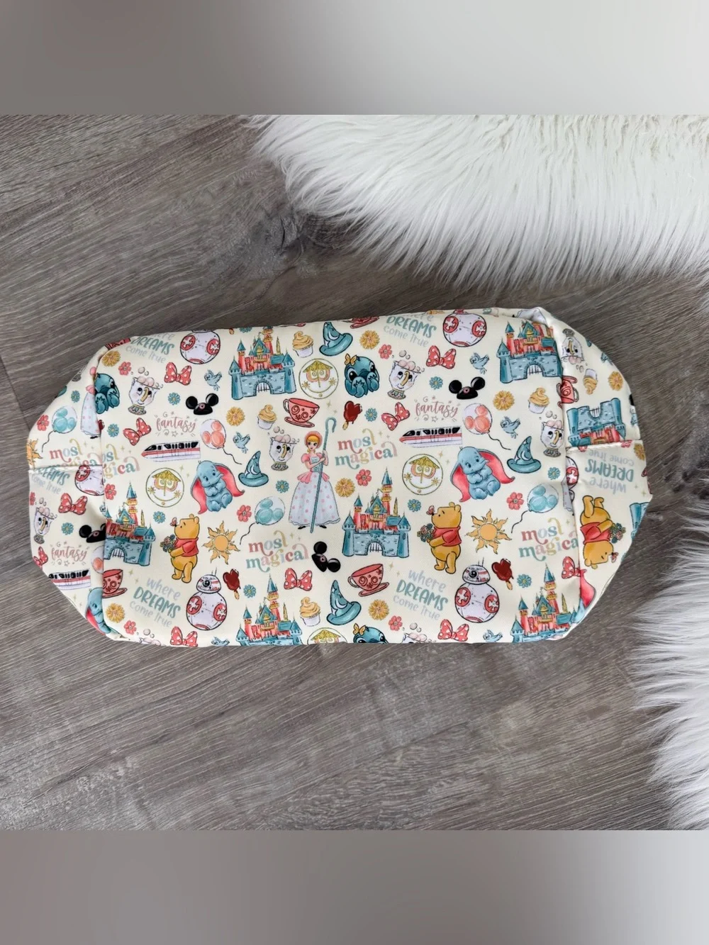 HONEY BOUTIQUE Magical Characters Makeup Cosmetic Travel Bag
